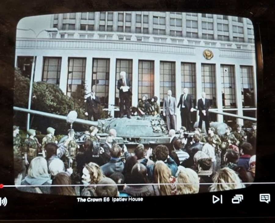 Still from The Crown, Season 5 Episode 6, Ipatiev House